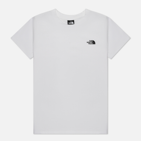 Женская футболка The North Face Simple Dome Crew Neck, цвет белый, размер M