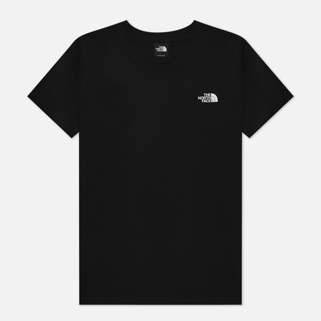 Женская футболка The North Face Simple Dome Crew Neck, цвет чёрный, размер L