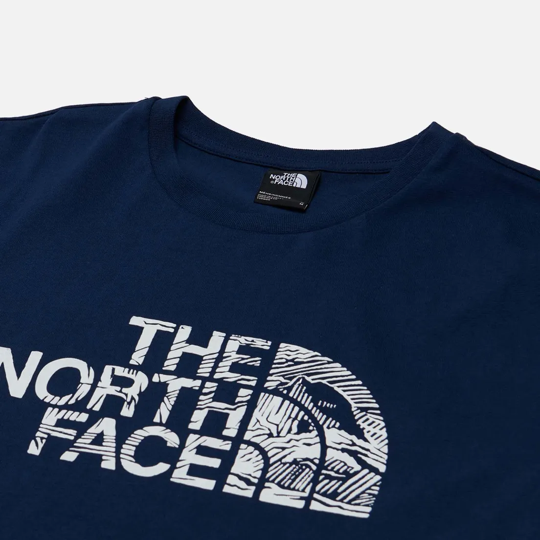 The North Face Мужская футболка Woodcut Dome Crew Neck