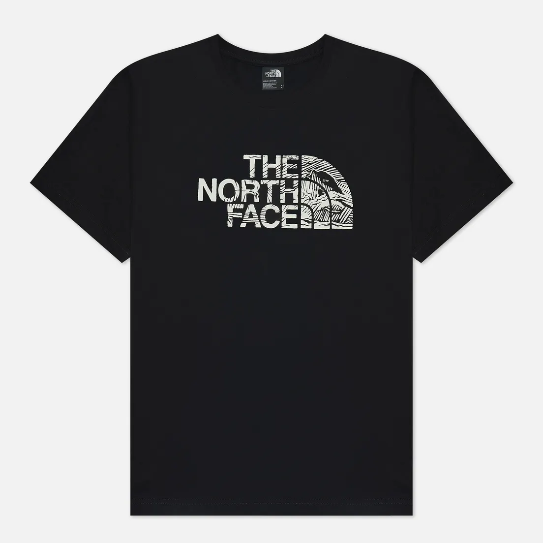 The North Face Мужская футболка Woodcut Dome Crew Neck