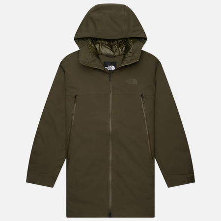 Мужская куртка парка The North Face TNF Range Down, цвет оливковый, размер L