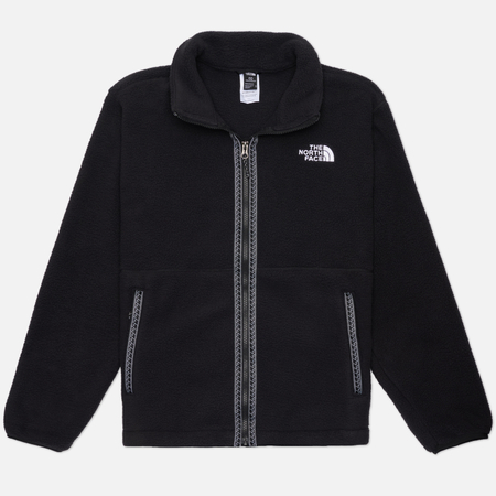 Мужская флисовая куртка The North Face TNF Fleeski Full-Zip, цвет чёрный, размер L