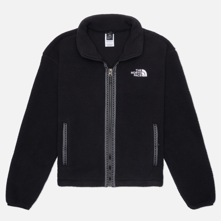 Женская флисовая куртка The North Face Fleeski Full-Zip, цвет чёрный, размер M