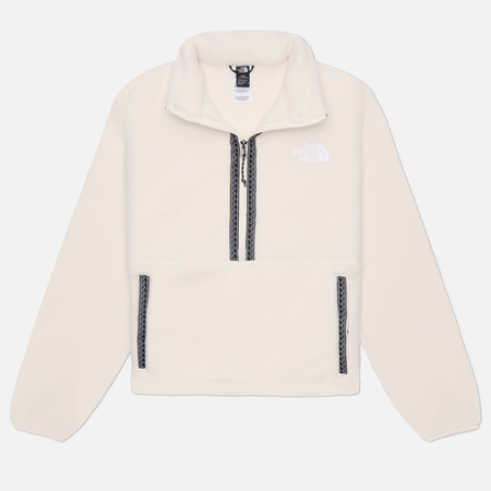 Женская толстовка The North Face Fleeski 1/4 Zip, цвет белый, размер L