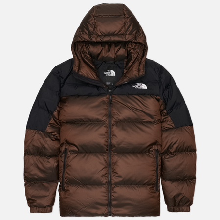 Мужской пуховик The North Face Diablo Down 2.0 Hooded, цвет коричневый, размер M