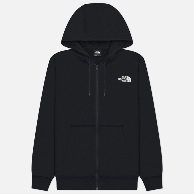 Мужская толстовка The North Face Simple Dome Full-Zip Hoodie, цвет чёрный