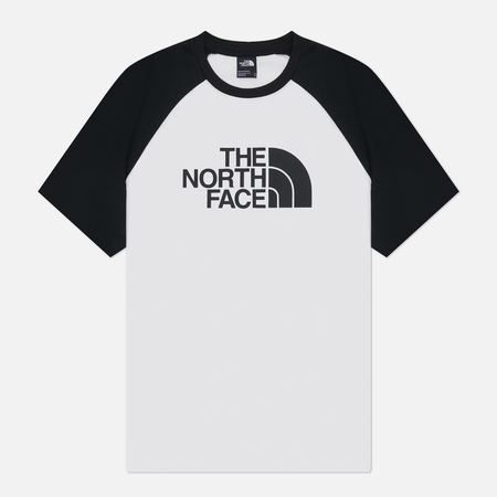 Мужская футболка The North Face Raglan Easy Regular Fit, цвет белый, размер XL