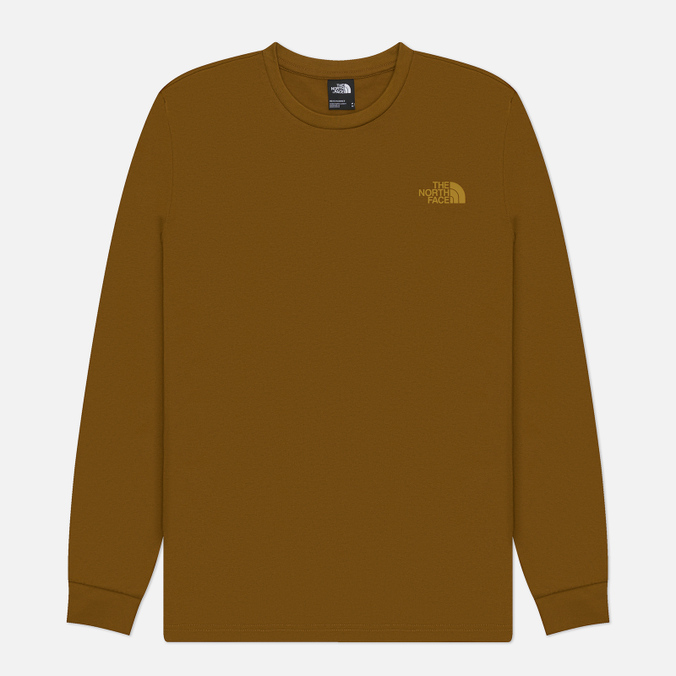 Мужской лонгслив The North Face Easy, цвет оливковый