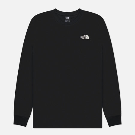 Мужской лонгслив The North Face Easy, цвет чёрный, размер L