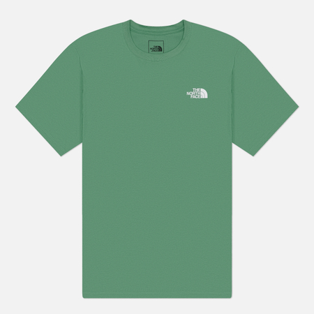 Мужская футболка The North Face Evolution Box NSE Regular, цвет зелёный, размер XL