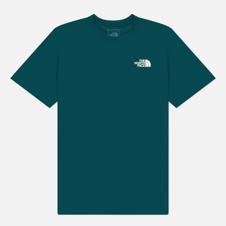 Мужская футболка The North Face Evolution Box NSE Regular, цвет зелёный, размер S