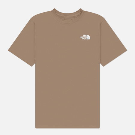 Женская футболка The North Face Evolution Box NSE Relaxed, цвет коричневый, размер S