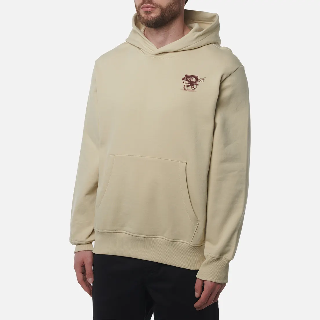 The North Face Мужская толстовка Cartoon Logo Relaxed Hoodie