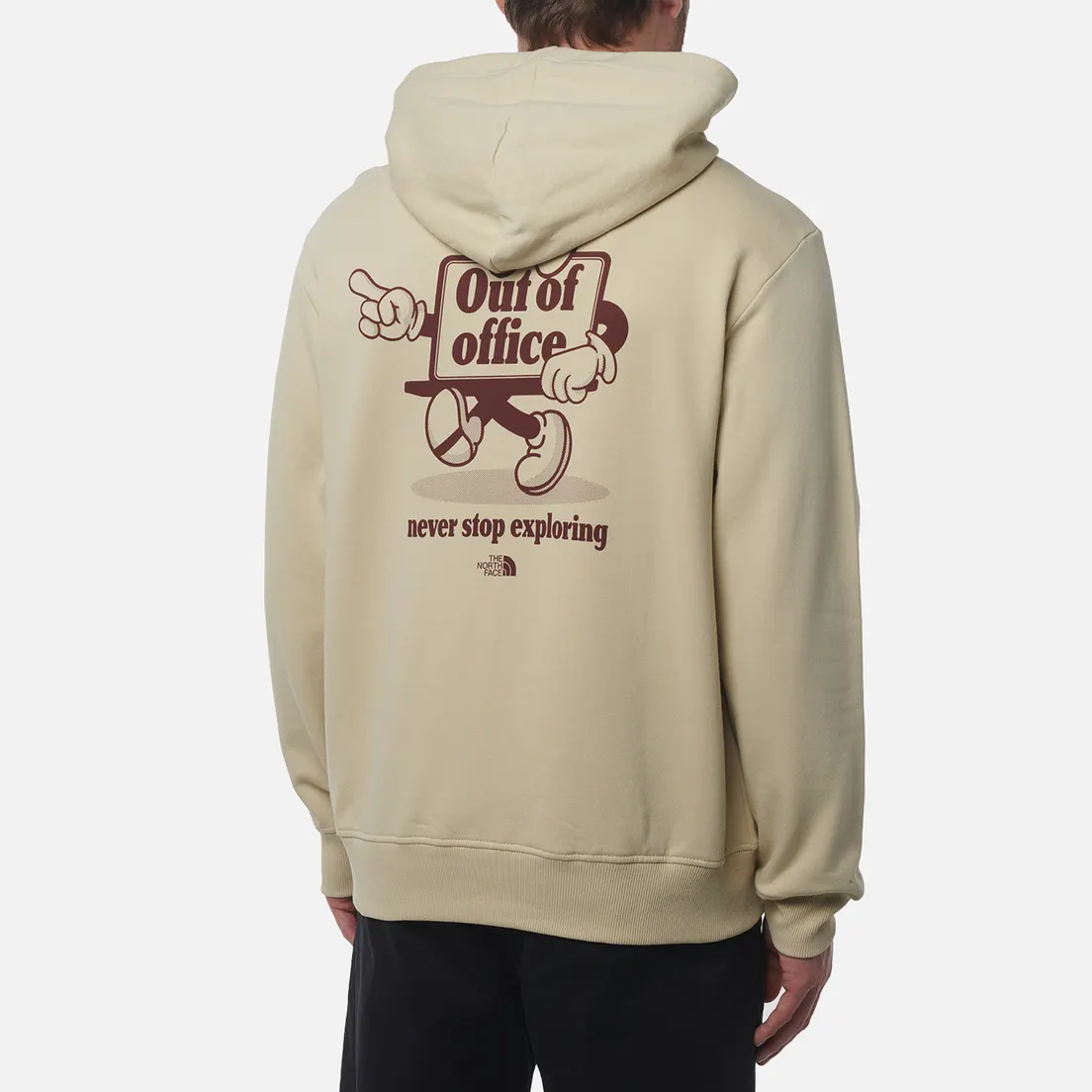 The North Face Мужская толстовка Cartoon Logo Relaxed Hoodie