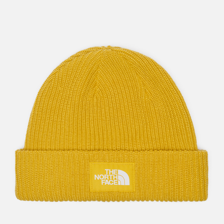 Шапка The North Face Salty Lined, цвет жёлтый
