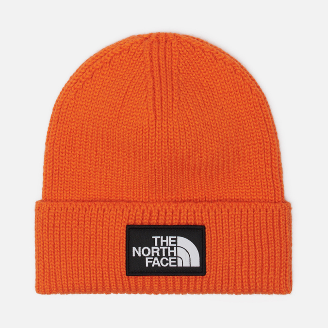 Шапка The North Face Logo Box Cuffed Recycled