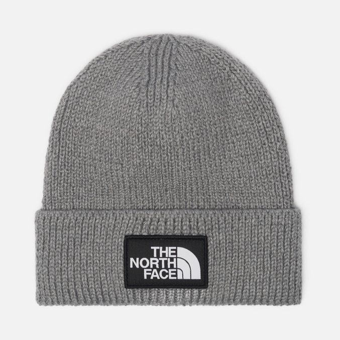 Шапка The North Face Logo Box Cuffed Recycled