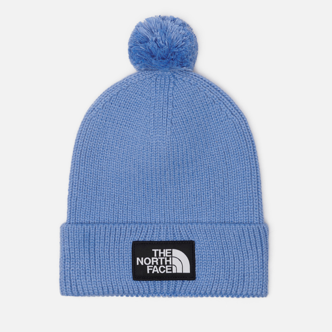 Шапка The North Face Logo Box Pom Recycled
