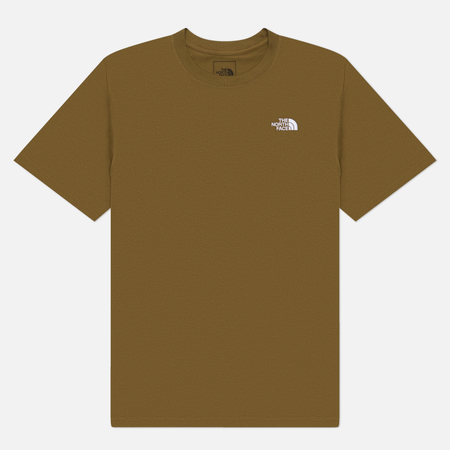 Мужская футболка The North Face Evolution Simple Dome Regular, цвет коричневый, размер L