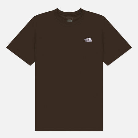 Мужская футболка The North Face Evolution Simple Dome Regular, цвет коричневый, размер M