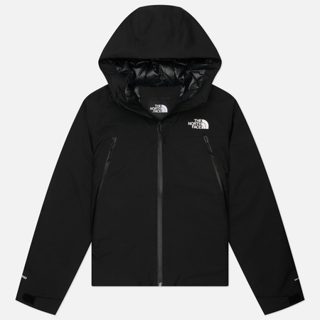 Женский пуховик The North Face Mountain Range Down Hooded, цвет чёрный, размер M