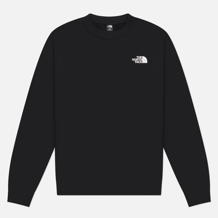 Мужская толстовка The North Face Evolution Box NSE Regular Crew, цвет чёрный, размер S