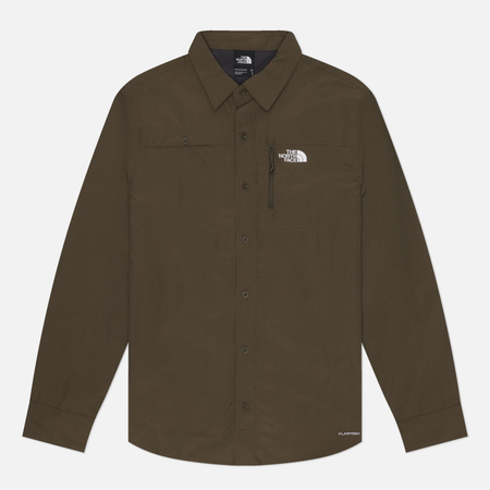Мужская рубашка The North Face Sequoia, цвет оливковый, размер XL
