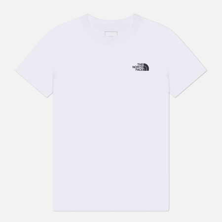 Женская футболка The North Face Evolution Simple Dome, цвет белый, размер S