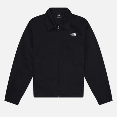 Мужская демисезонная куртка The North Face Twill Collared, цвет чёрный, размер M