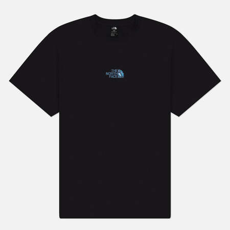 Мужская футболка The North Face Liquid Logo Oversize, цвет чёрный, размер XL
