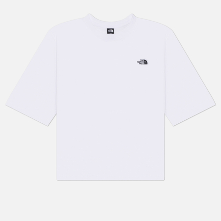 Женская футболка The North Face Essential Simple Dome Boxy Relaxed, цвет белый, размер S
