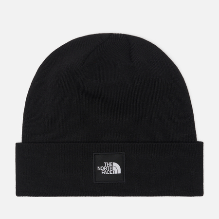 Шапка The North Face Dock Worker Recycled Beanie, цвет чёрный