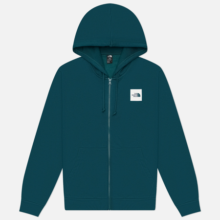Мужская толстовка The North Face Evolution Box Half Dome Regular Full-Zip, цвет зелёный, размер L