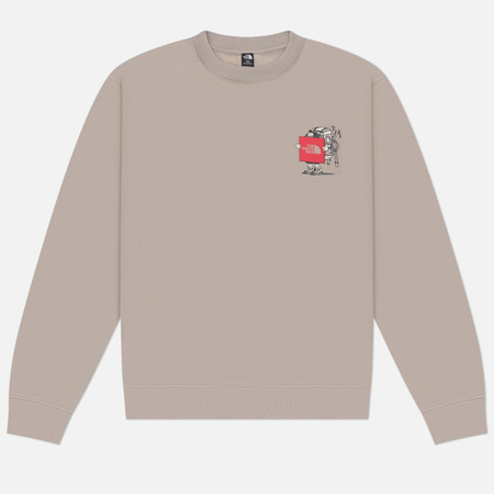 Мужская толстовка The North Face Gear Up Get Out Relaxed, цвет серый, размер XXL