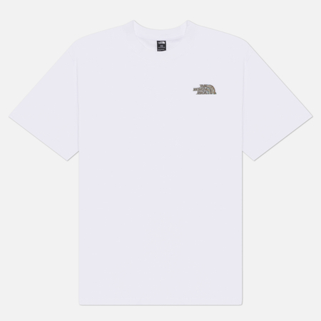 Мужская футболка The North Face Stone Logo Relaxed Graphic, цвет белый, размер XXL