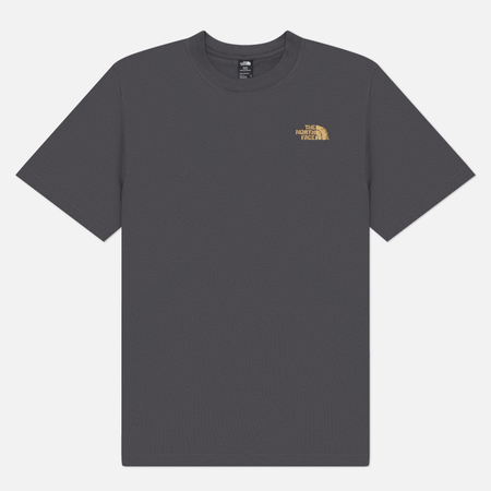 Мужская футболка The North Face Stone Logo Relaxed Graphic, цвет серый, размер XL