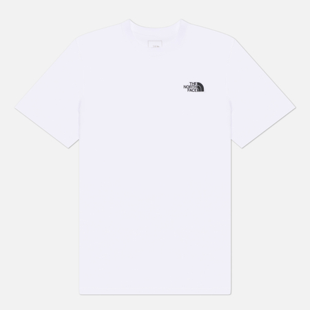 Мужская футболка The North Face Vertical Regular, цвет белый, размер XXL