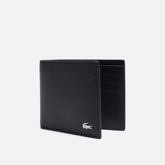 Кошелек Lacoste Fitzgerald Leather 6 Card Black