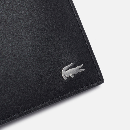 Кошелек Lacoste Fitzgerald Leather 6 Card Black