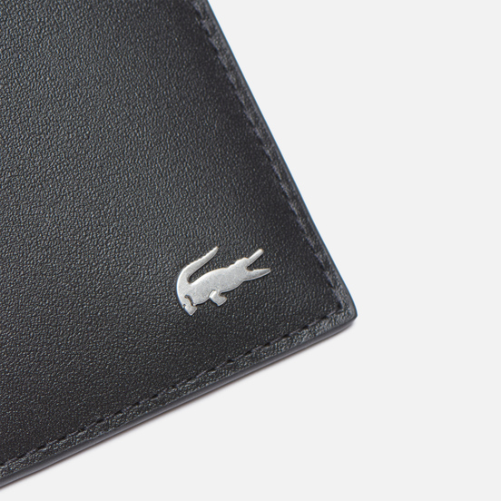 Кошелек Lacoste Fitzgerald Leather Zip Black