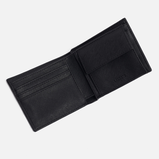 Кошелек Lacoste Classic Petit Pique Three Card Black
