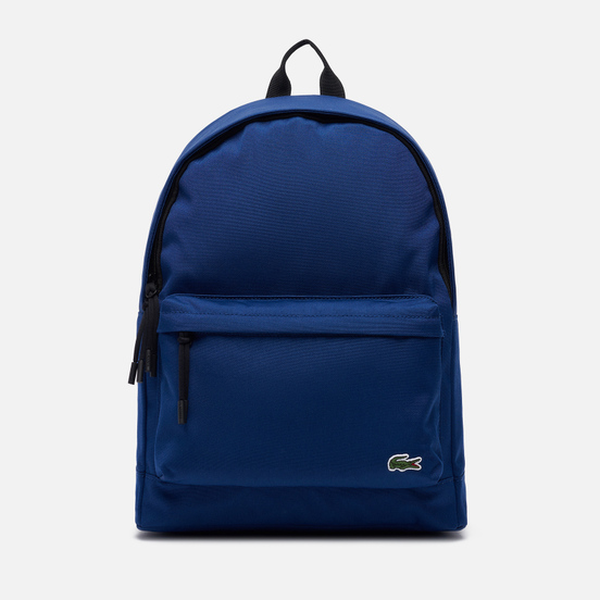 Рюкзак Lacoste Neocroc Canvas Zip Pocket Navy/Black