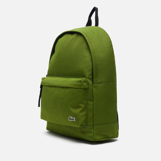 Рюкзак Lacoste Neocroc Canvas Zip Pocket Green/Black