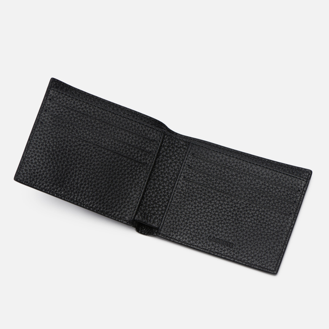 Кошелек Lacoste, цвет чёрный, размер UNI NH3316SQ-000 Soft Matte Grained Leather - фото 3
