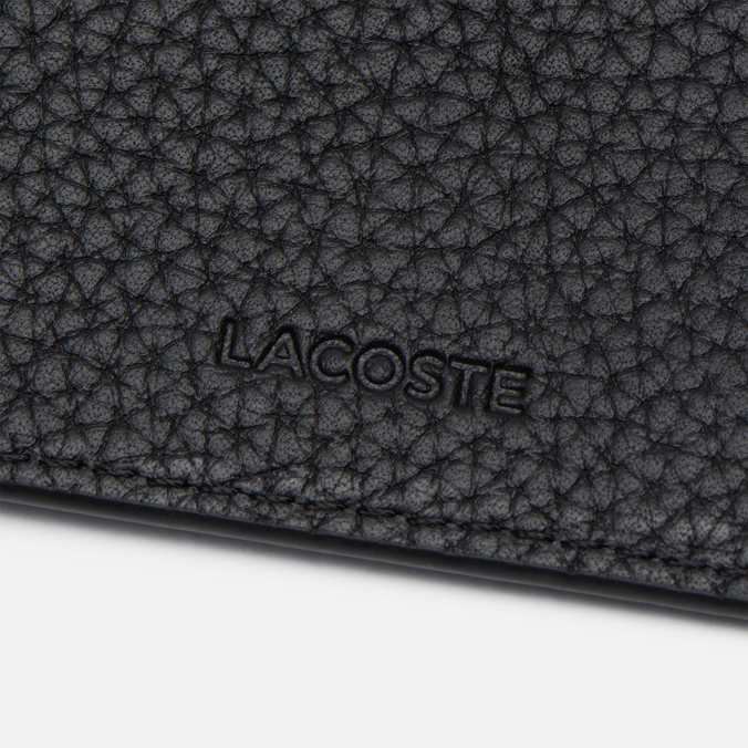 Кошелек Lacoste, цвет чёрный, размер UNI NH3316SQ-000 Soft Matte Grained Leather - фото 4