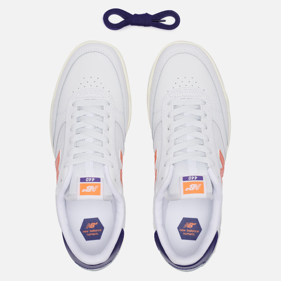 Мужские кроссовки New Balance Numeric 440 White/Orange