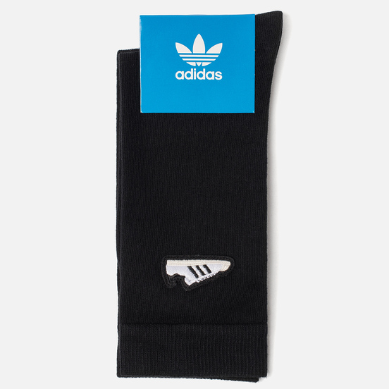Носки adidas Originals Superstar Embroidered Black