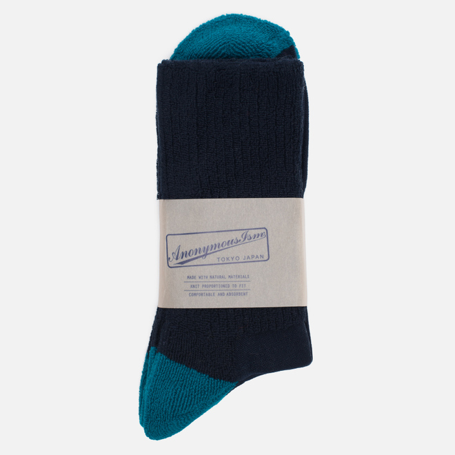 Носки Anonymous Ism Colour Mix Edge Navy