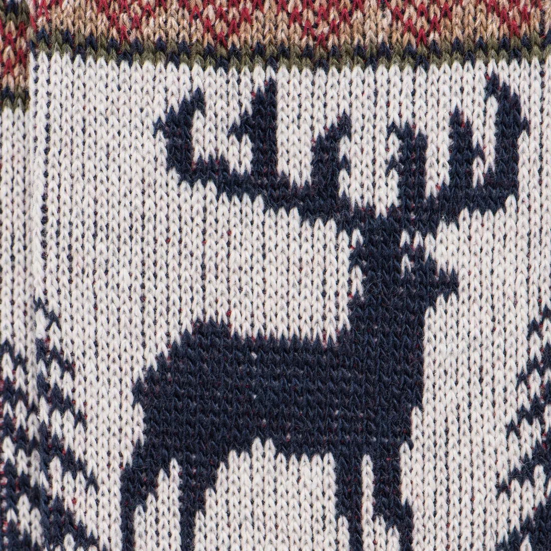 Anonymous Ism Носки Deer Snow Jacquard Crew