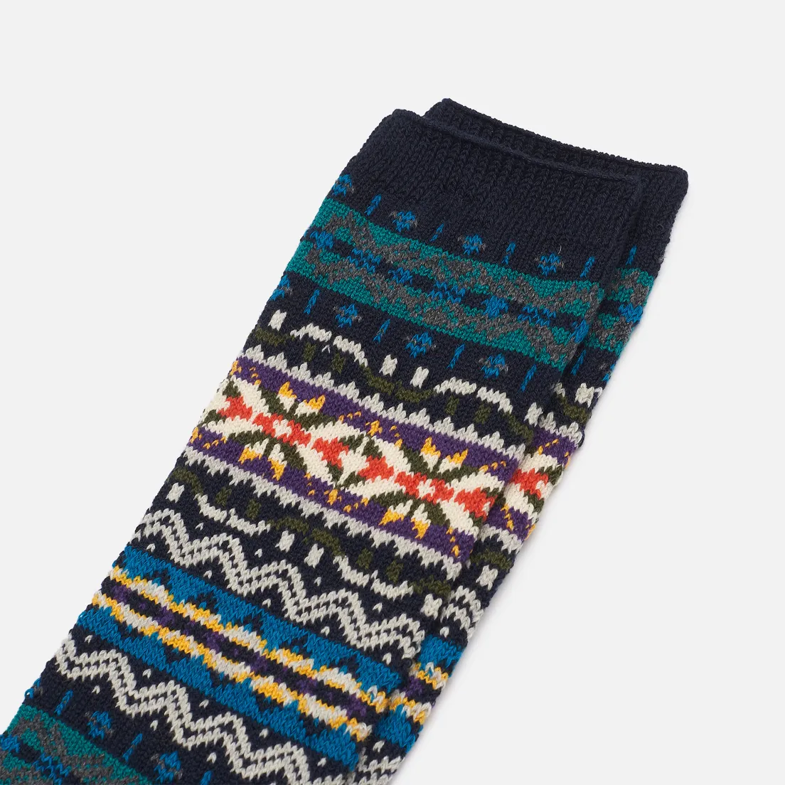 Anonymous Ism Носки Fair Isle Crew
